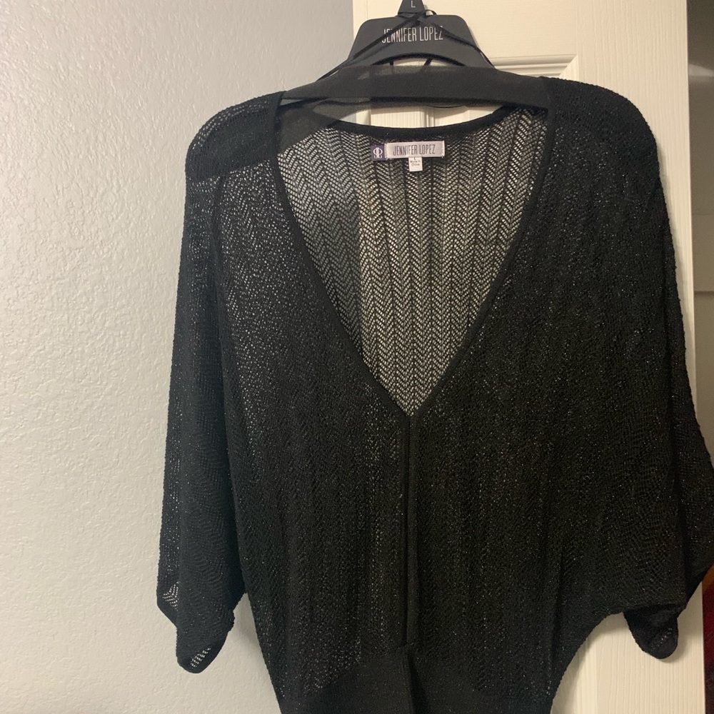 J-lo sparkly top